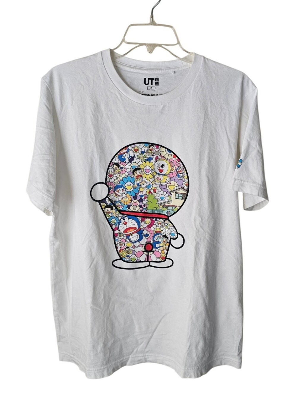 Uniqlo Takashi Murakami Doraemon White Graphic Tee